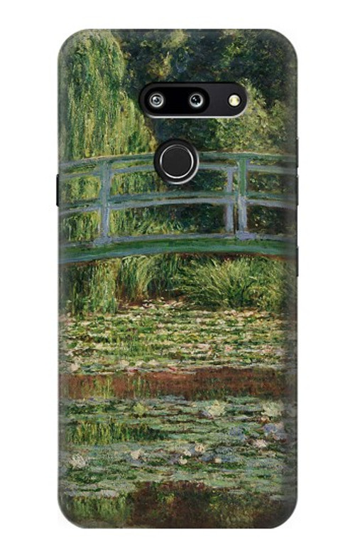 S3674 Claude Monet Footbridge and Water Lily Pool Case Cover Custodia per LG G8 ThinQ