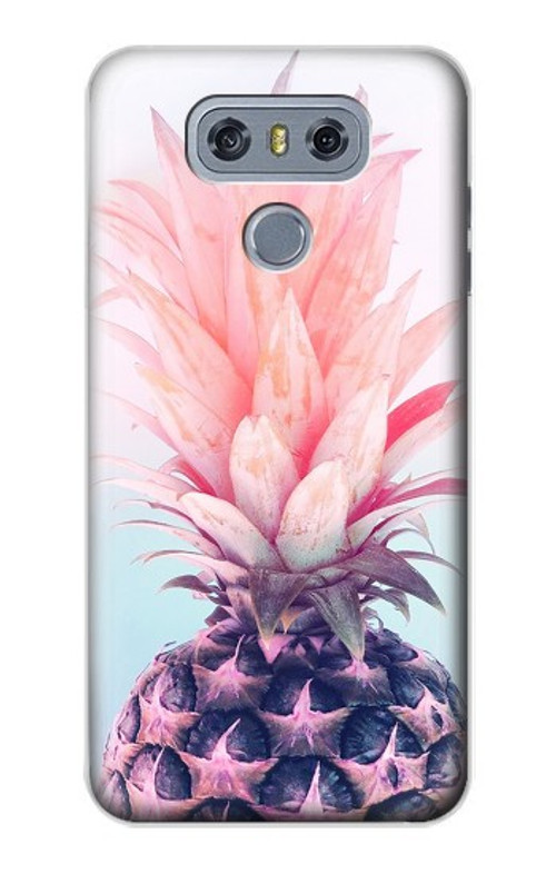 S3711 Pink Pineapple Case Cover Custodia per LG G6