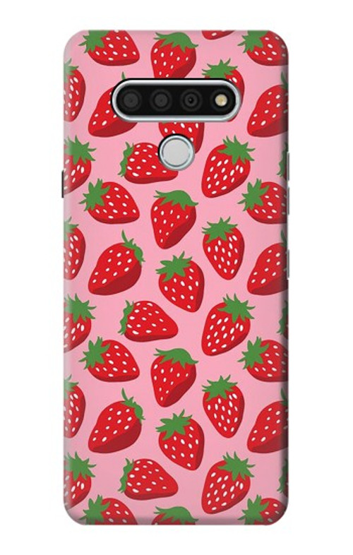 S3719 Strawberry Pattern Case Cover Custodia per LG Stylo 6
