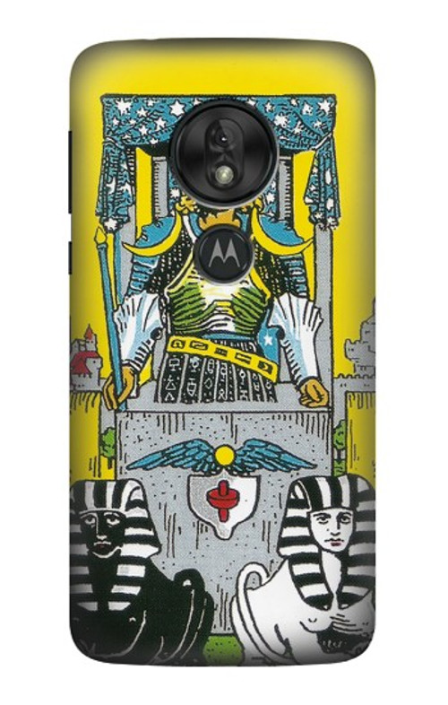 S3739 Tarot Card The Chariot Case Cover Custodia per Motorola Moto G7 Power