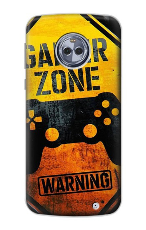 S3690 Gamer Zone Case Cover Custodia per Motorola Moto X4
