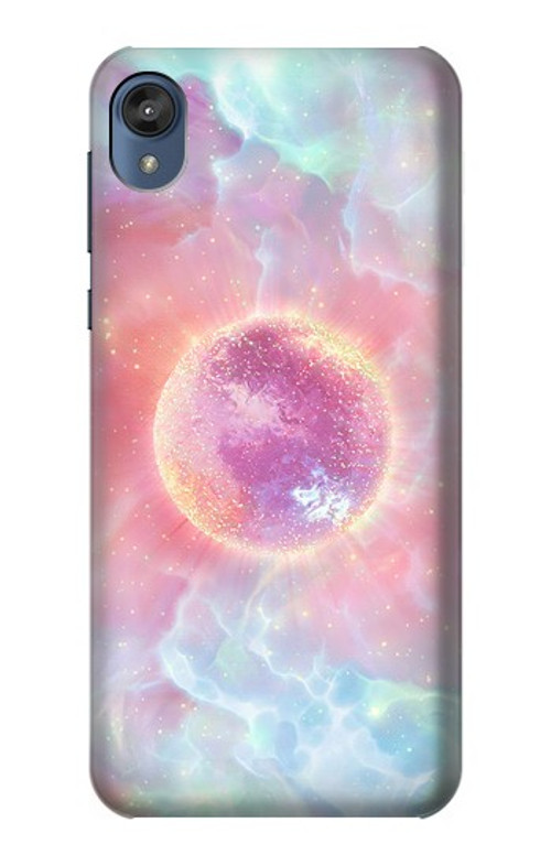 S3709 Pink Galaxy Case Cover Custodia per Motorola Moto E6, Moto E (6th Gen)