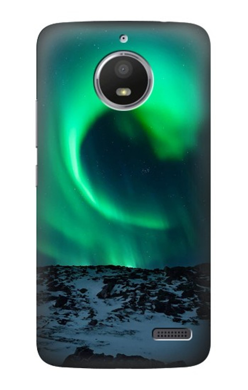 S3667 Aurora Northern Light Case Cover Custodia per Motorola Moto E4