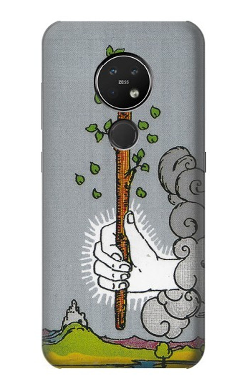 S3723 Tarot Card Age of Wands Case Cover Custodia per Nokia 7.2