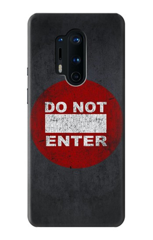 S3683 Do Not Enter Case Cover Custodia per OnePlus 8 Pro