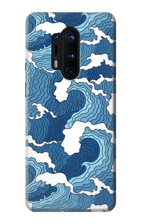 S3751 Wave Pattern Case Cover Custodia per OnePlus 8 Pro