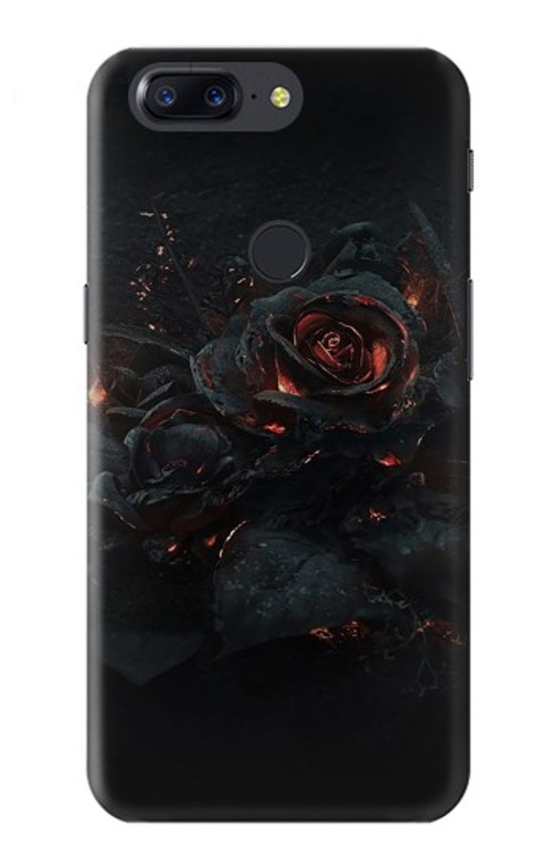 S3672 Burned Rose Case Cover Custodia per OnePlus 5T