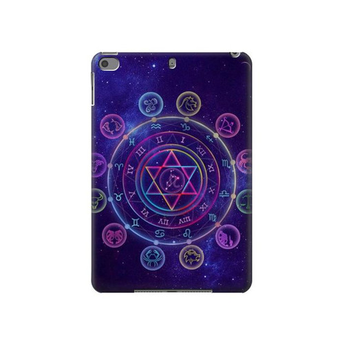 S3461 Zodiac Case Cover Custodia per iPad mini 4, iPad mini 5, iPad mini 5 (2019)