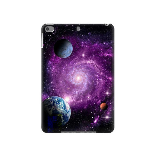 S3689 Galaxy Outer Space Planet Case Cover Custodia per iPad mini 4, iPad mini 5, iPad mini 5 (2019)