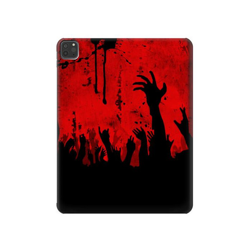 S2458 Zombie Hands Case Cover Custodia per iPad Pro 11 (2021,2020,2018, 3rd, 2nd, 1st)