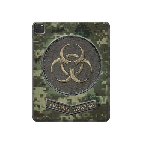 S3468 Biohazard Zombie Hunter Graphic Case Cover Custodia per iPad Pro 11 (2021,2020,2018, 3rd, 2nd, 1st)