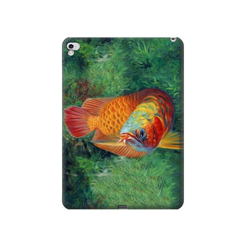 S1157 Red Arowana Fish Case Cover Custodia per iPad Pro 12.9 (2015,2017)
