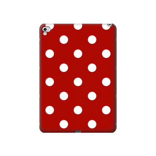 S2951 Red Polka Dots Case Cover Custodia per iPad Pro 12.9 (2015,2017)