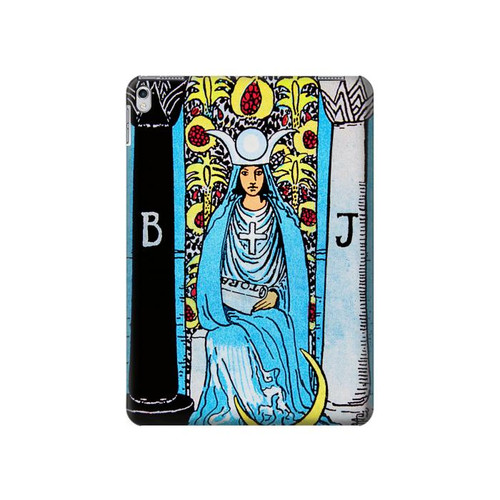 S2837 The High Priestess Vintage Tarot Card Case Cover Custodia per iPad Air 2, iPad 9.7 (2017,2018), iPad 6, iPad 5