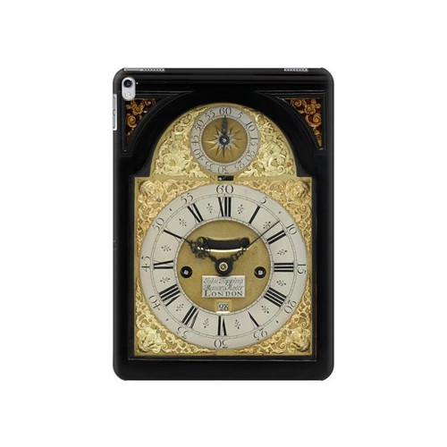 S3144 Antique Bracket Clock Case Cover Custodia per iPad Air 2, iPad 9.7 (2017,2018), iPad 6, iPad 5