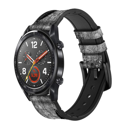 CA0620 Sherlock Holmes Silhouette Cinturino in pelle e silicone Smartwatch per Wristwatch Smartwatch