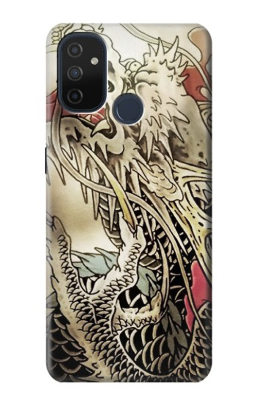 S0122 Yakuza Tattoo Case Cover Custodia per OnePlus Nord N100