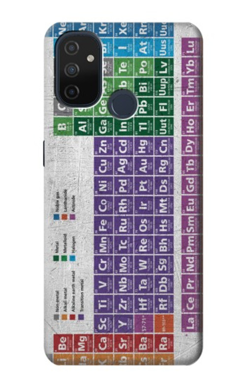 S3383 Periodic Table Case Cover Custodia per OnePlus Nord N100