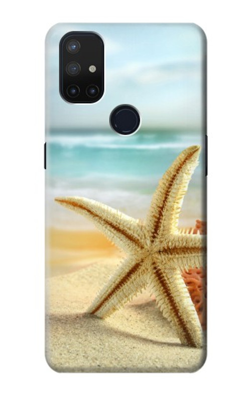 S1117 Starfish on the Beach Case Cover Custodia per OnePlus Nord N10 5G