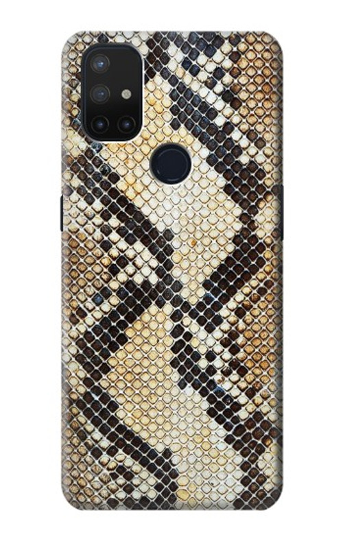 S2703 Snake Skin Texture Graphic Printed Case Cover Custodia per OnePlus Nord N10 5G
