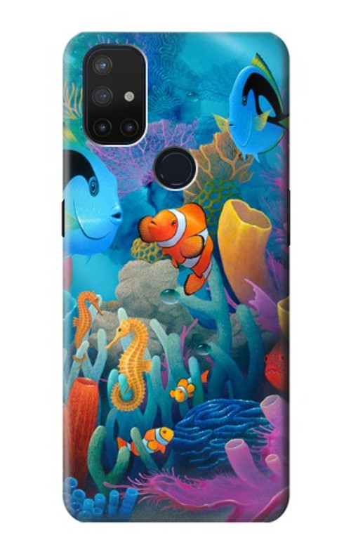 S3227 Underwater World Cartoon Case Cover Custodia per OnePlus Nord N10 5G