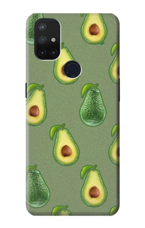 S3285 Avocado Fruit Pattern Case Cover Custodia per OnePlus Nord N10 5G
