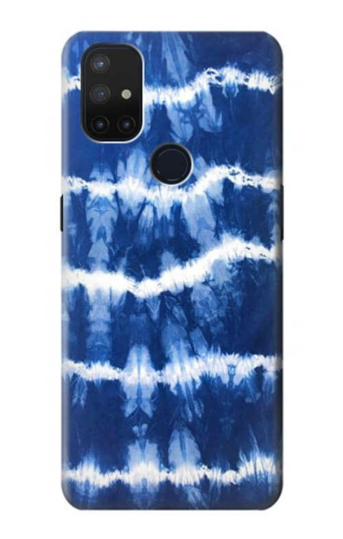 S3671 Blue Tie Dye Case Cover Custodia per OnePlus Nord N10 5G