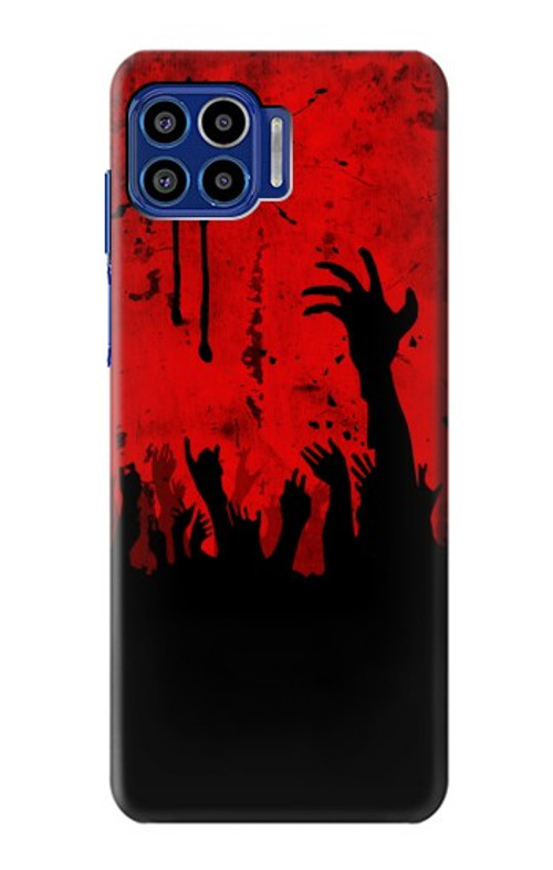 S2458 Zombie Hands Case Cover Custodia per Motorola One 5G S2458 Zombie Hands Case Cover Custodia per Motorola One 5G