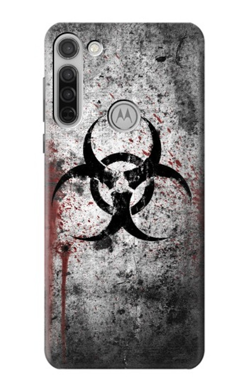 S2440 Biohazards Biological Hazard Case Cover Custodia per Motorola Moto G8