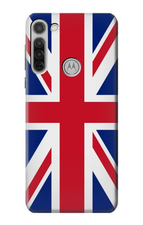 S3103 Flag of The United Kingdom Case Cover Custodia per Motorola Moto G8