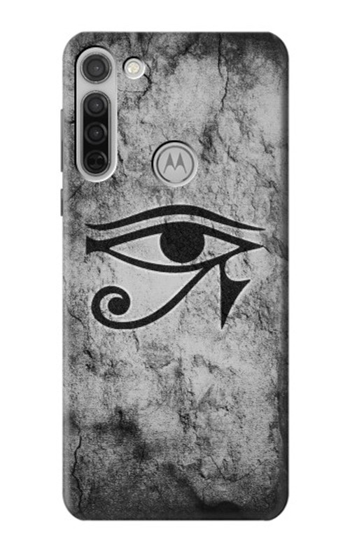 S3108 Ancient Egyptian Sun Eye Of Horus Case Cover Custodia per Motorola Moto G8