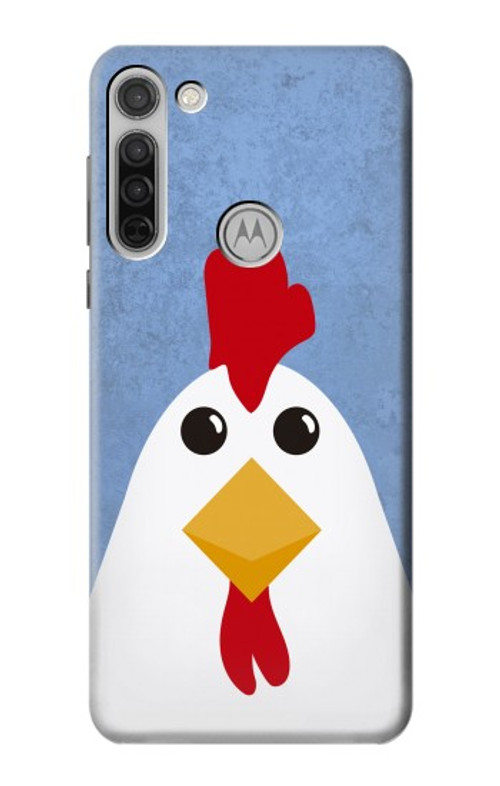 S3254 Chicken Cartoon Case Cover Custodia per Motorola Moto G8