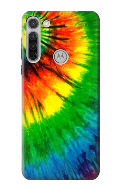 S3422 Tie Dye Case Cover Custodia per Motorola Moto G8