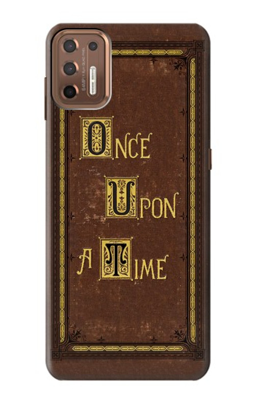 S2824 Once Upon a Time Book Cover Case Cover Custodia per Motorola Moto G9 Plus