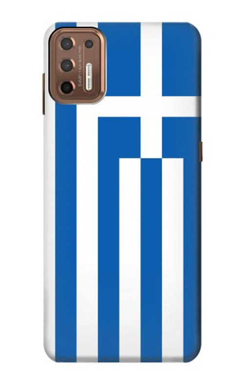 S3102 Flag of Greece Case Cover Custodia per Motorola Moto G9 Plus