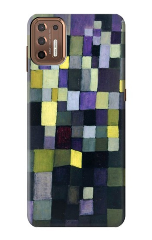 S3340 Paul Klee Architecture Case Cover Custodia per Motorola Moto G9 Plus