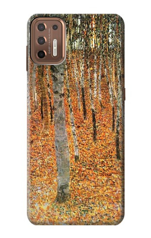 S3380 Gustav Klimt Birch Forest Case Cover Custodia per Motorola Moto G9 Plus