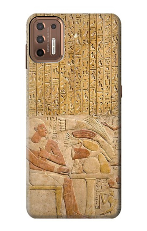 S3398 Egypt Stela Mentuhotep Case Cover Custodia per Motorola Moto G9 Plus