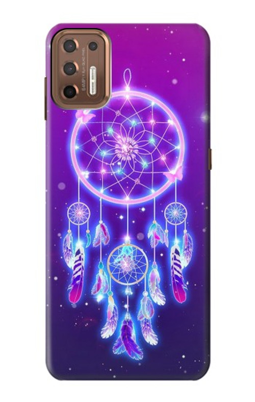 S3484 Cute Galaxy Dream Catcher Case Cover Custodia per Motorola Moto G9 Plus