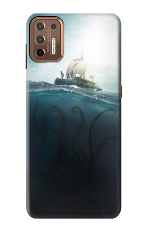 S3540 Giant Octopus Case Cover Custodia per Motorola Moto G9 Plus