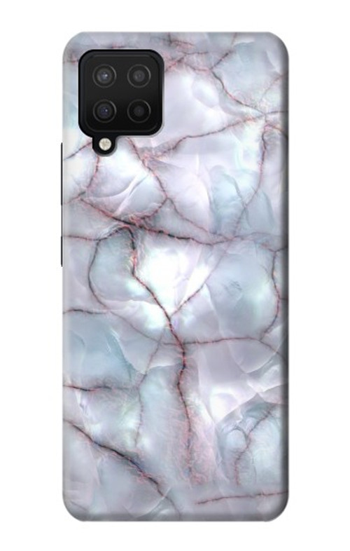 S2316 Dark Blue Marble Texture Graphic Print Case Cover Custodia per Samsung Galaxy A42 5G