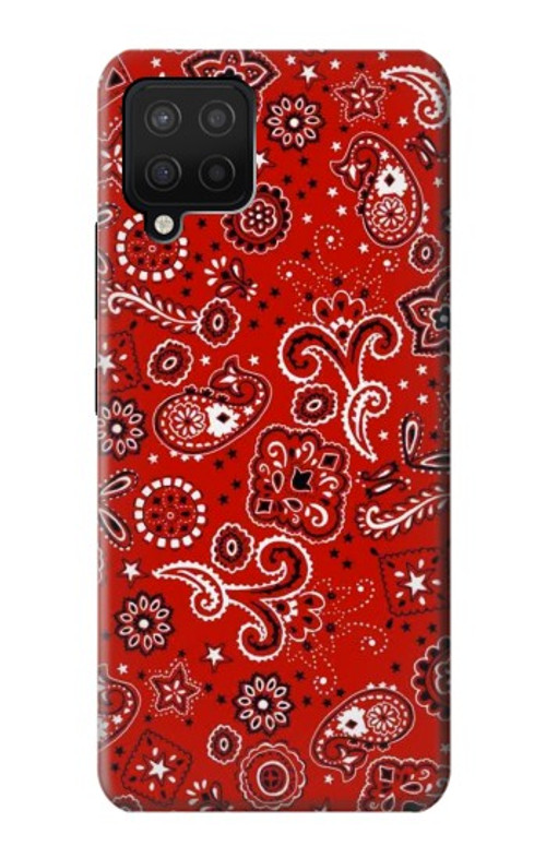 S3354 Red Classic Bandana Case Cover Custodia per Samsung Galaxy A42 5G