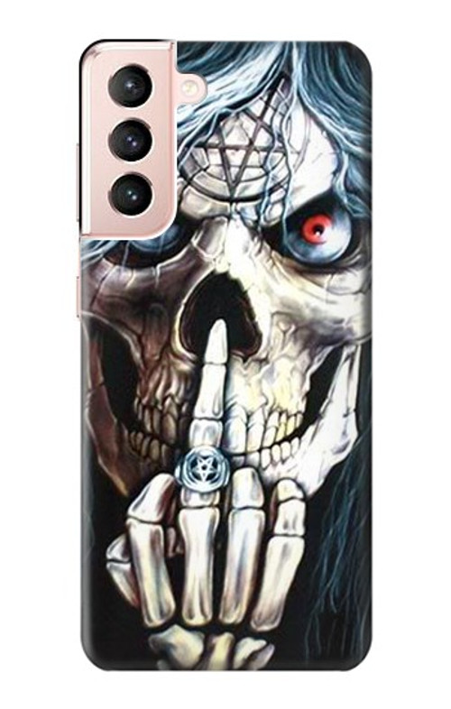 S0222 Skull Pentagram Case Cover Custodia per Samsung Galaxy S21 5G