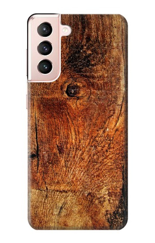 S1140 Wood Skin Graphic Case Cover Custodia per Samsung Galaxy S21 5G