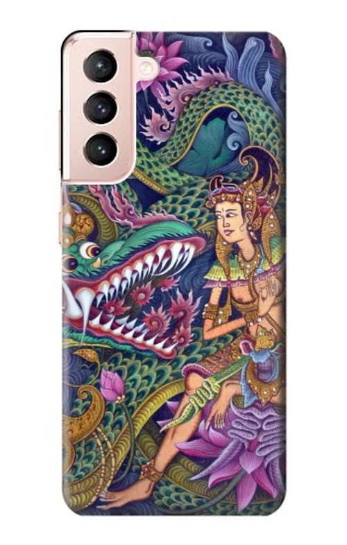 S1240 Bali Painting Case Cover Custodia per Samsung Galaxy S21 5G S1240 Bali Painting Case Cover Custodia per Samsung Galaxy S21 5G