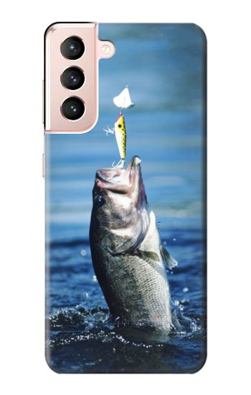 S1594 Bass Fishing Case Cover Custodia per Samsung Galaxy S21 5G
