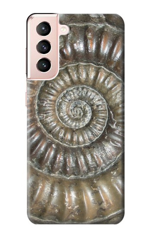 S1788 Ammonite Fossil Case Cover Custodia per Samsung Galaxy S21 5G
