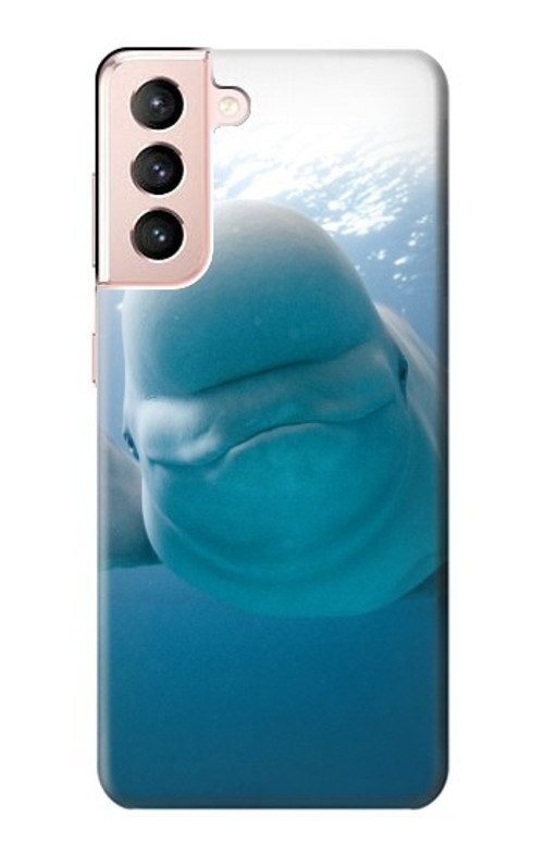 S1801 Beluga Whale Smile Whale Case Cover Custodia per Samsung Galaxy S21 5G S1801 Beluga Whale Smile Whale Case Cover Custodia per Samsung Galaxy S21 5G
