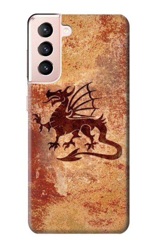 S2485 Dragon Metal Texture Graphic Printed Case Cover Custodia per Samsung Galaxy S21 5G S2485 Dragon Metal Texture Graphic Printed Case Cover Custodia per Samsung Galaxy S21 5G