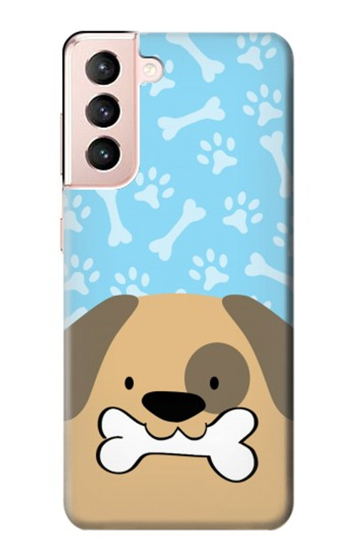 S2669 Cute Dog Paws Bones Cartoon Case Cover Custodia per Samsung Galaxy S21 5G